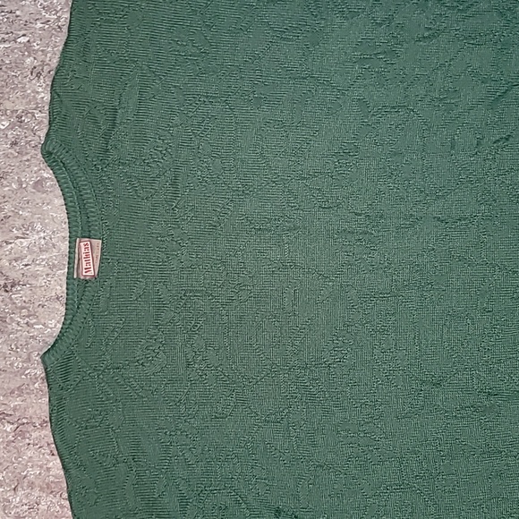 Vintage. Made in USA. Mathias. 💯 Acrylic crewneck pullover. Textured.Women's 2X - Picture 8 of 16